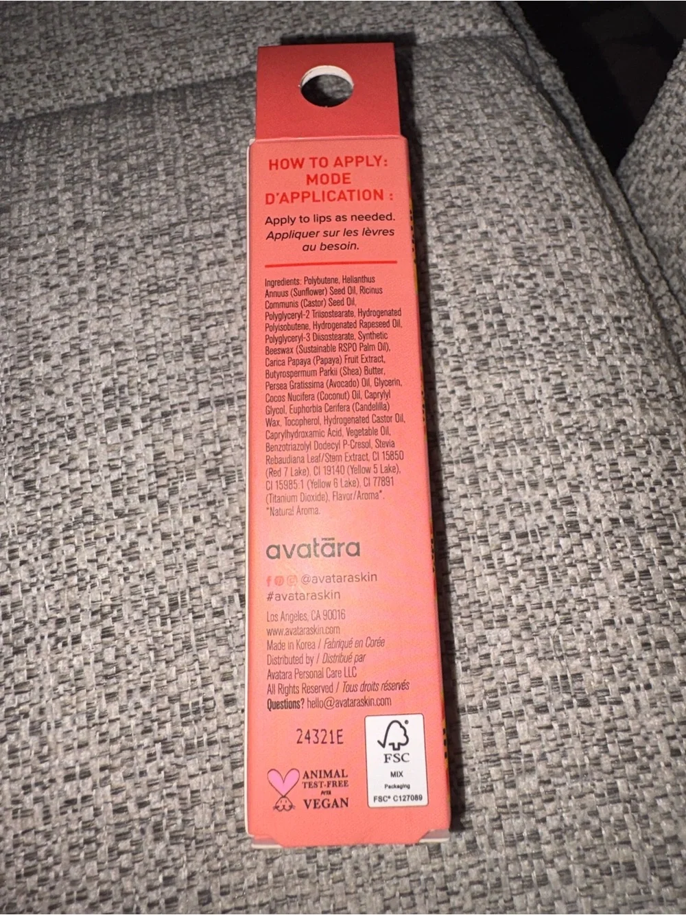 Papaya Pop Tinted Lip Jelly — Coral Pink Gloss